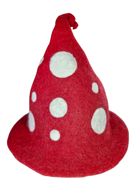 Sauna hat Fly Agaric